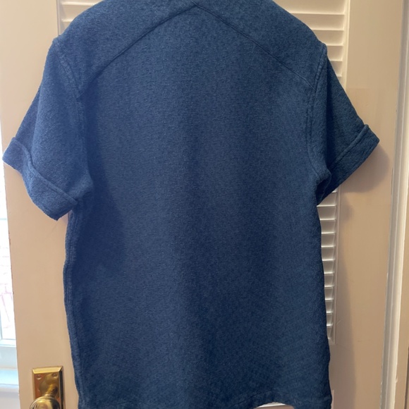 3sixteen jacquard short sleeve button down - Picture 3 of 5